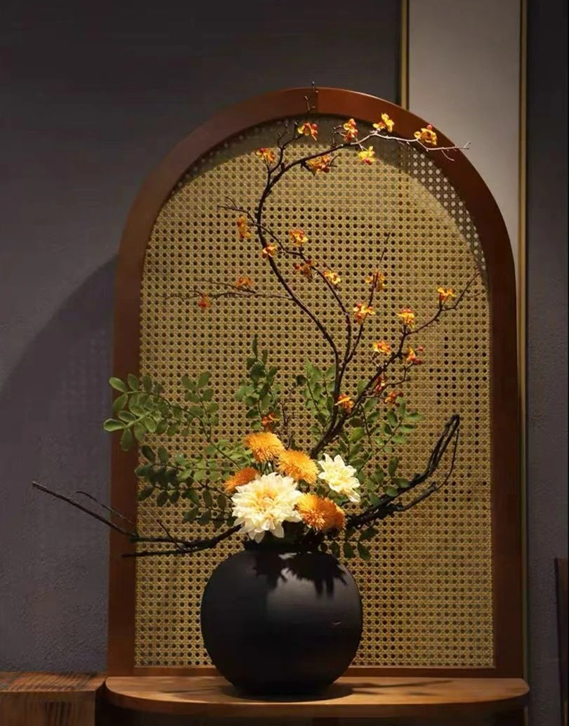 composition-florale-ikebana-CF0078-siege composition-florale-ikebana-CF0078-siege