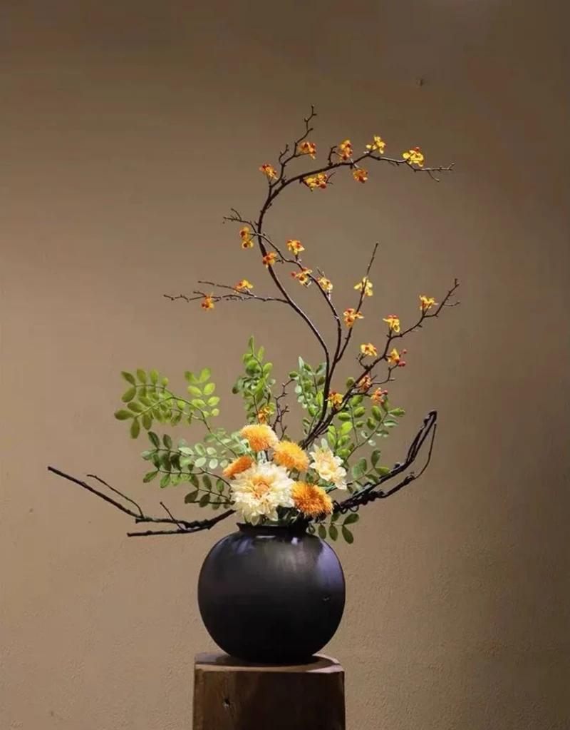 “Encre Florale” – Œuvre Calligraphique