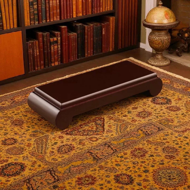 Socle rectangulaire en bois – Dimension 27×10 cm