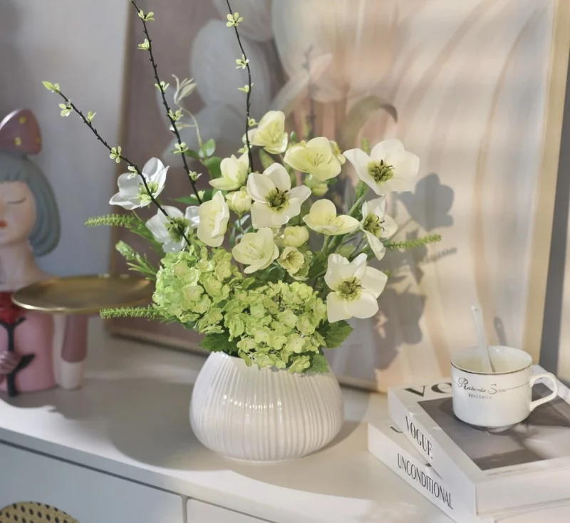 Sculpture Florale ‘Printemps Éternel’