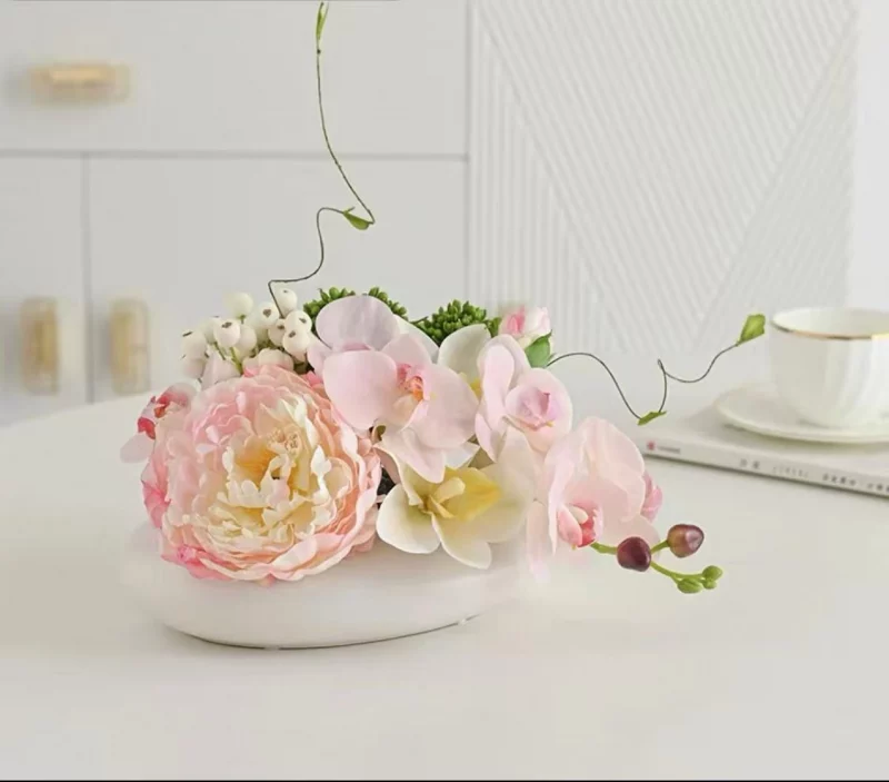 Composition florale “Harmonie Pastel”