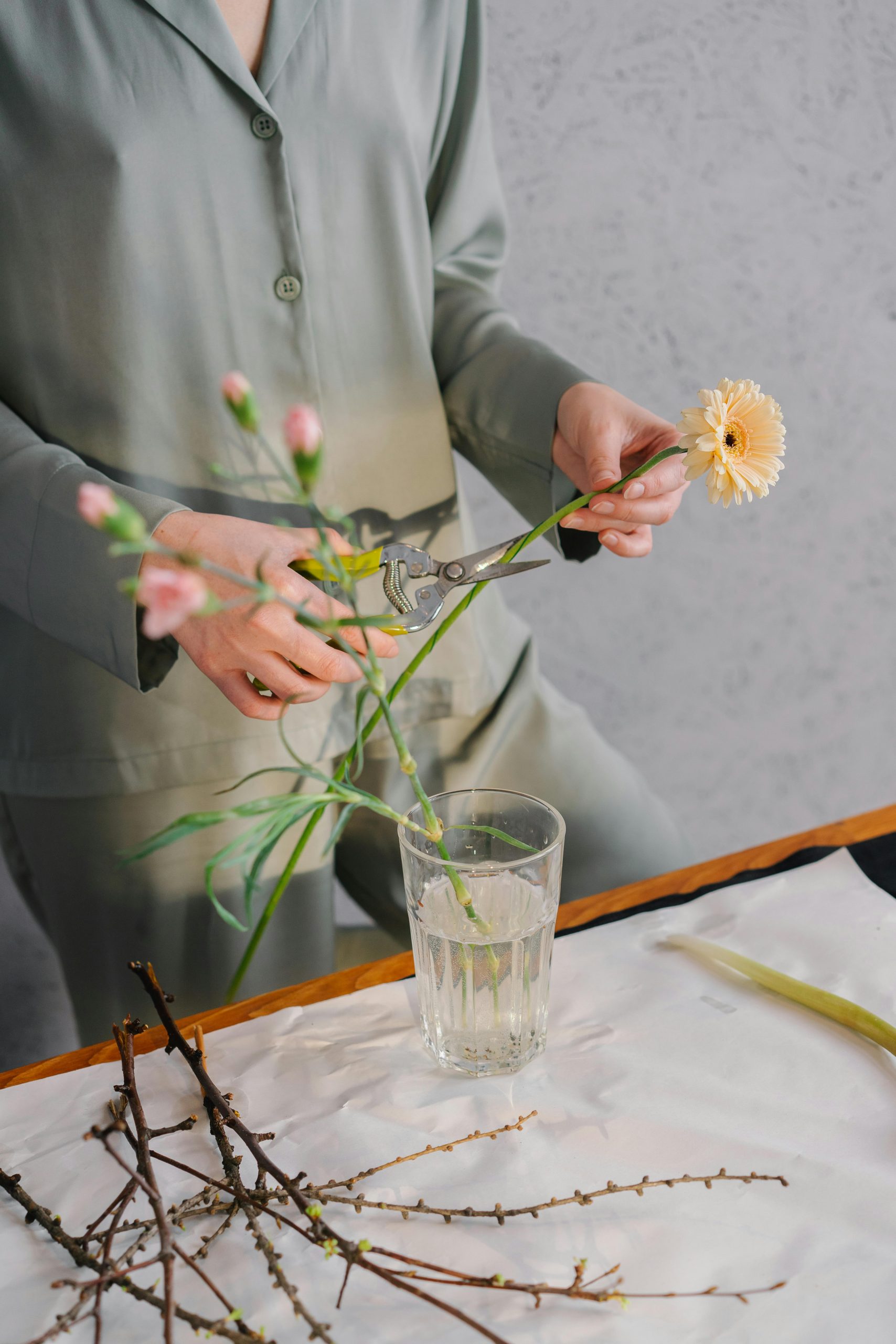 Pratique de l'Ikebana